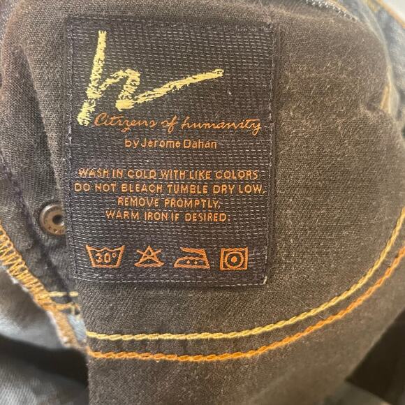 Citizens of Humanity Kelly #001 Stretch Low Waist Bootcut Jeans Size 30 - Picture 3 of 16